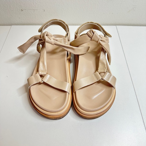 ALOHAS Tied Together Stone & Beige Sandal - Picture 1 of 8